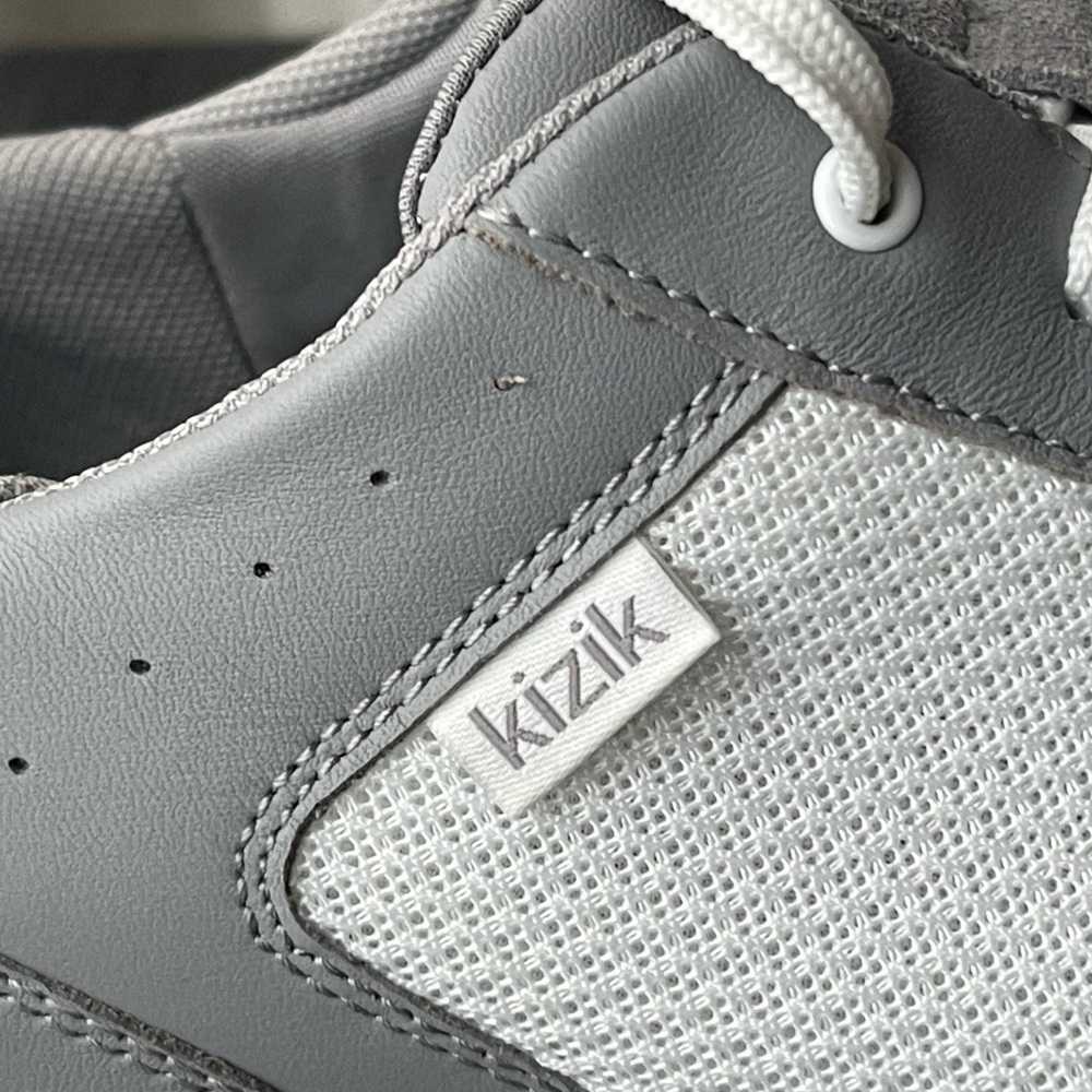 Kizik Men’s Gray and White Sneakers New size 11.5 men U.S. - Picture 8 of 16